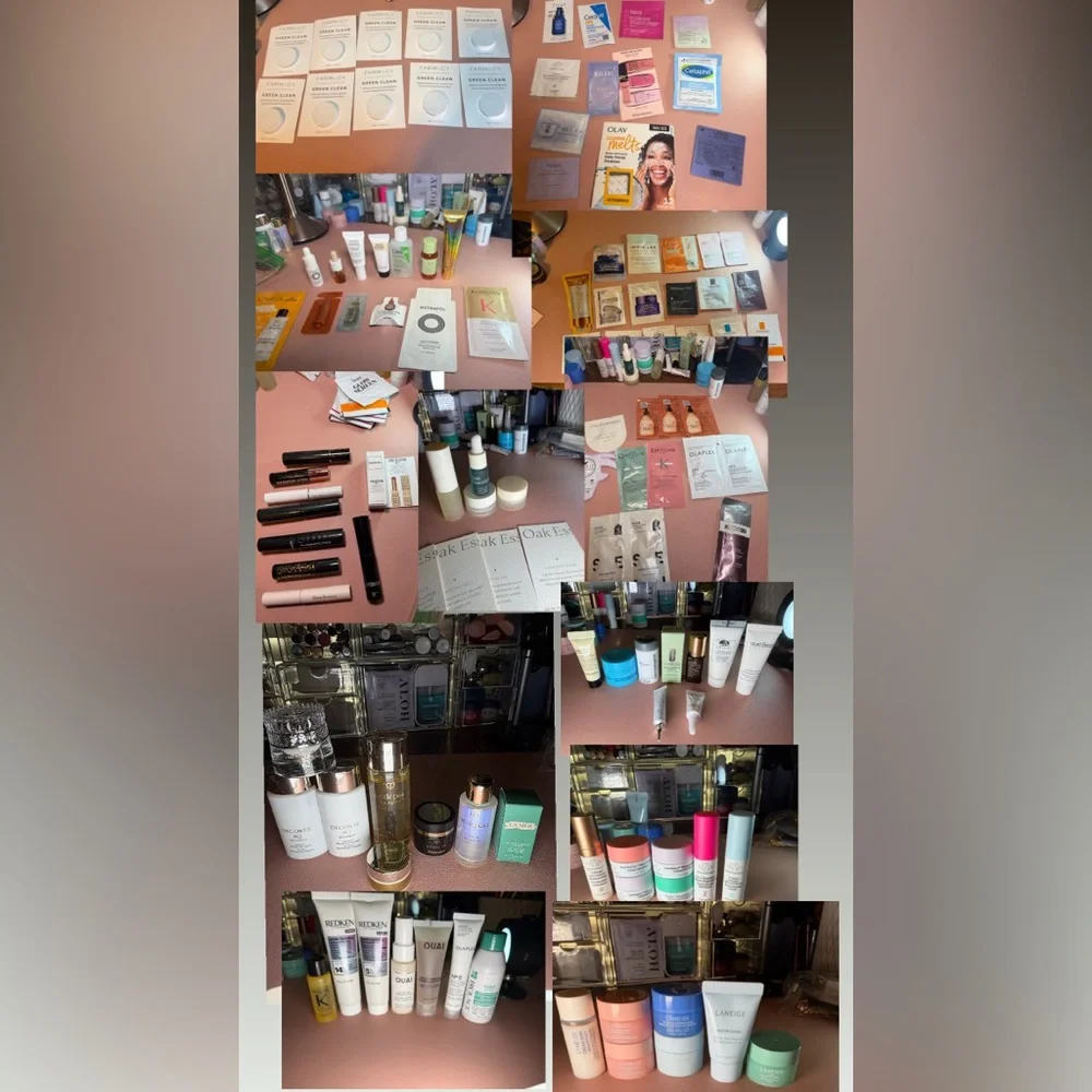 Deluxe/High End Brands: 114 Item Beauty/Skin/Hair Sample Assortment - Picture 1 of 13